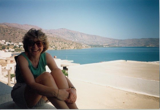 Linda in Crete 1993
