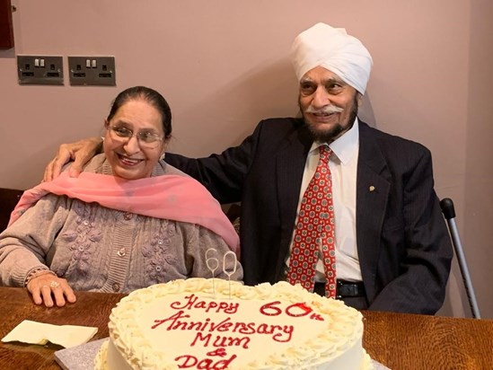  60th Wedding anniversary