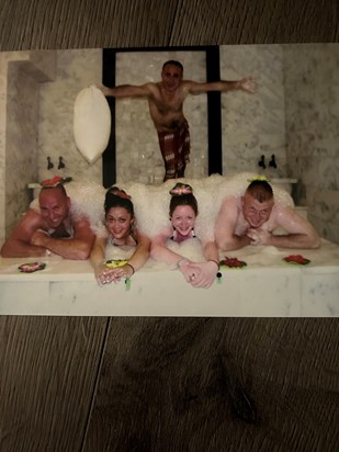 Turkey 2011, still laugh about you and bim getting brayed by the Turkish spa man 