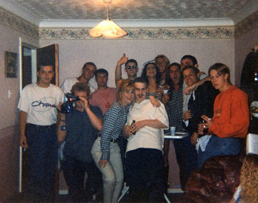 Messy parties from the nineties…. Can’t remember being there really but never forgotten at the same time ❤️