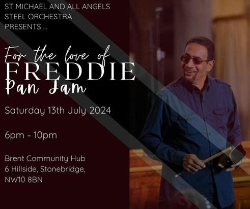 ST Michael and All Angels Steel Orchestra presents For the love of Freddie Pan Jam