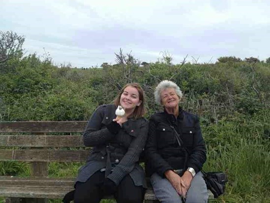 Ice Cream on Beachy Head