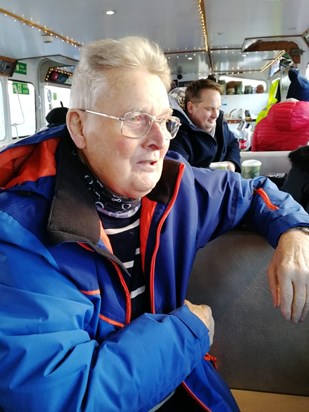 Family boat trip on Lock Catrine 2018