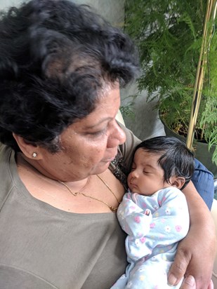 Aariya and Grandma 