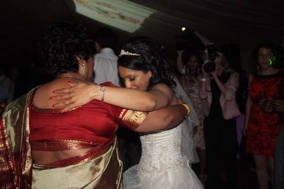 Wedding dance Nilantheny with mum 