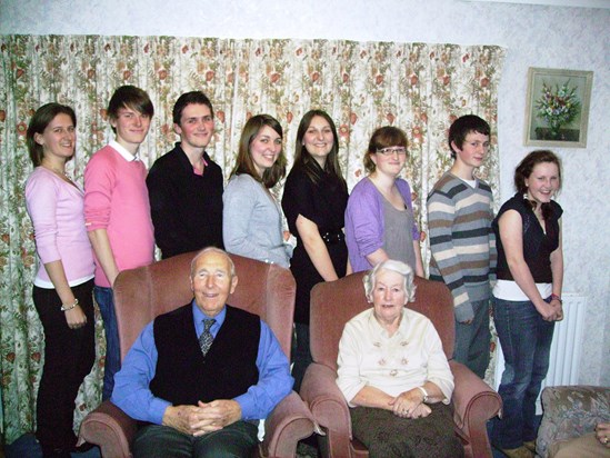 Christmas 2009 with all the grandchildren