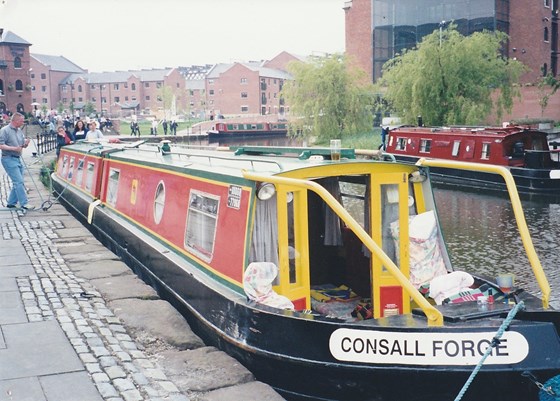 boat Consall. Castlefields