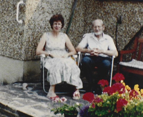 Catherine and John in the 1970s