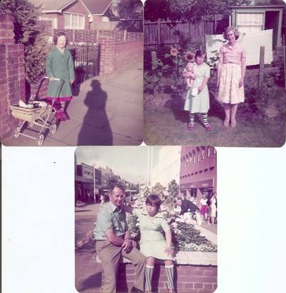 Clare, Mum & Dad  1979