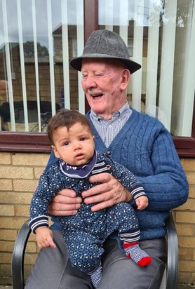 Great Grandad Byrne and Remy