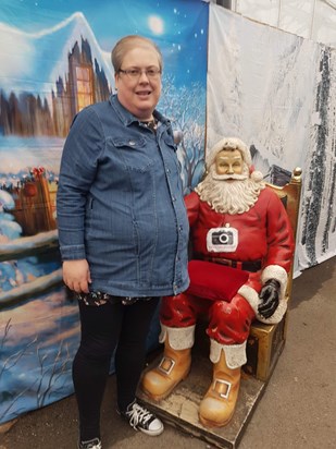 Jo and Santa