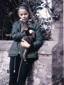 Joan with Tigie_1965