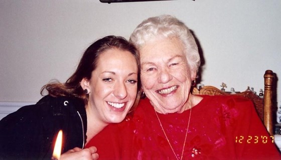 Robyn & her grandma