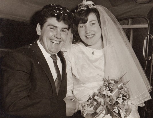 Married Kay in Bere Alston on 20th February 1965