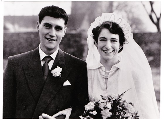 Marion & Bill's Wedding Day 14th February 1953