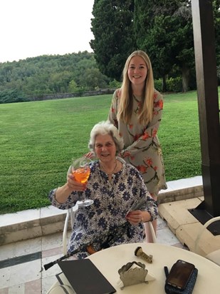 A well-deserved Aperol Spritz - Italy, August 2017