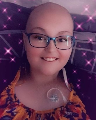 Bald, brave, beautiful ❤️