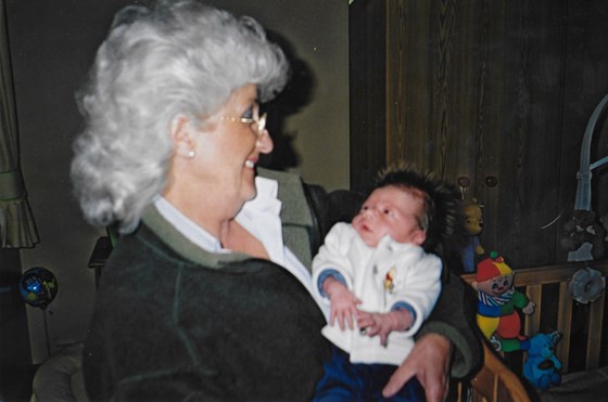 Janet and grandson Jake