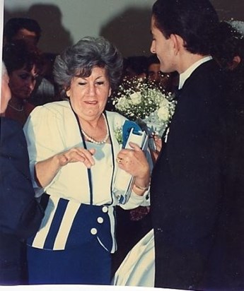 At Mario's 1st wedding (Durban, Jul 1992)