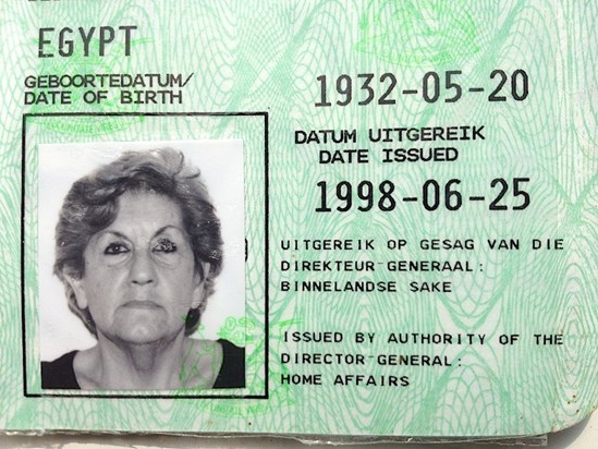 South African ID document