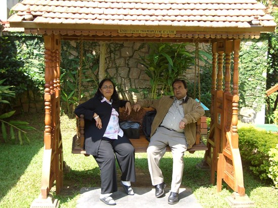 mum and dad, Kerela 2006