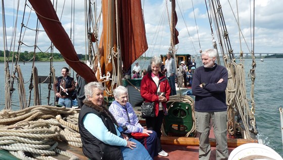 Mums 80th birthday barge trip