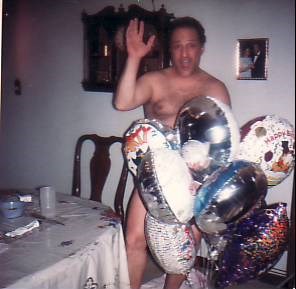 Frank Delivering My Birthday Balloons, not what it looks like