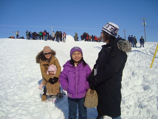 Igloo making contest in Iqaluit