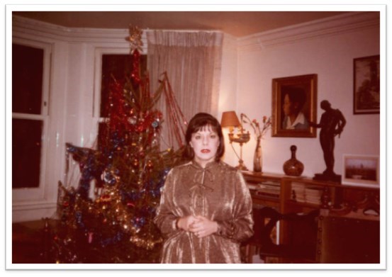 Dorothy at a Christmas party 