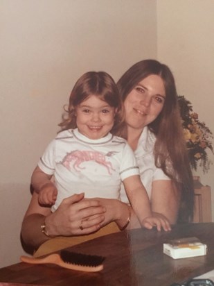 Mary and Michelle 1977