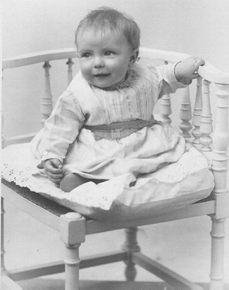 Frank Henry Riley at 8 months old   December 1922