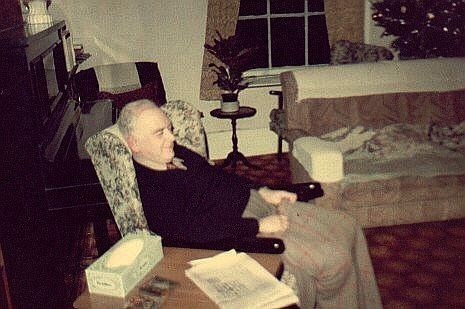 In sitting room, 2ML, December 1982