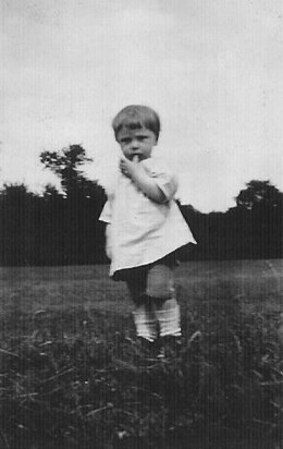 Dad in Burghley Park c1925
