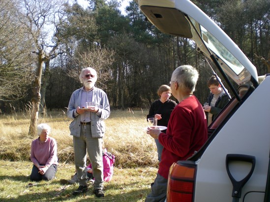 Brian's 80th Birthday Party at Whitecross Green Wood