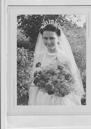 Sheila Wedding 30th September 1944