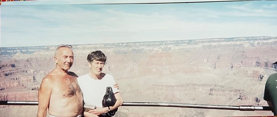 Tony and Annie, grand canyon 