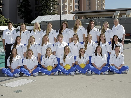 2012-2013 SJSU Women's WP Team
