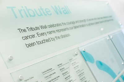 Ovarian Cancer Tribute Wall
