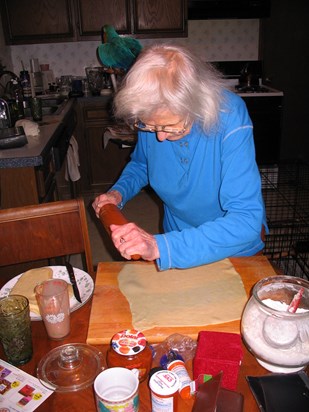 The Master Baker making Christmas Cookies-Christmas 2010
