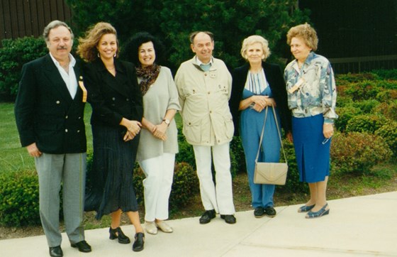 Brother-in-Law Peter, Niece Alice, Sister Elizabeth, Brother Hans, Frances, Sister Katie