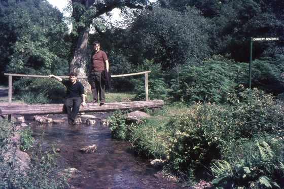 Trev and brother in law Peter on holiday mid 1960s