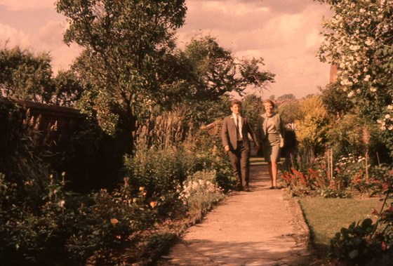 Trevor and Diana, recently married? 1968