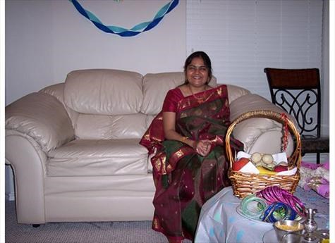Rama at a baby shower - 2006