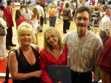 Delissia, Brittney & Larry - Brittney's Graduation