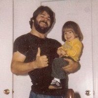 Shana (age 2) and her daddy