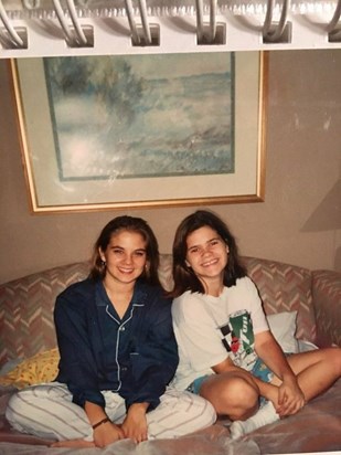 Shana (on the right) with her good friend Ryan about 1994/95