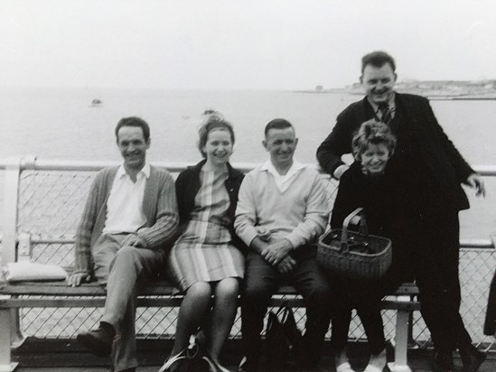 Ralph, Gill, Reg, Jennie and Bryan