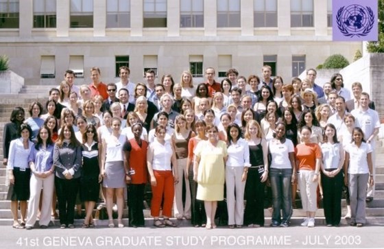 41st United Nations Graduate Study Programme July 2003