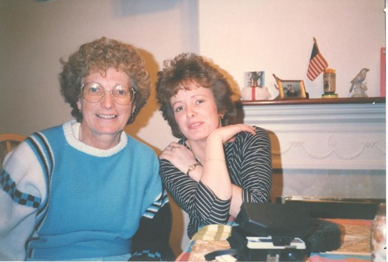 Mum & Nan - look at the hair!! :)
