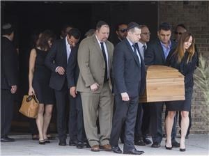Dan Markel's funeral in Toronto, Canada, in July 2014.